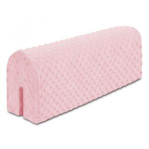 Tour De Lit Bebe Protection Enfant 70 - Contour De Lit Bébé Complet Respirant Protège-Lit Bord En Mousse Rose Minky