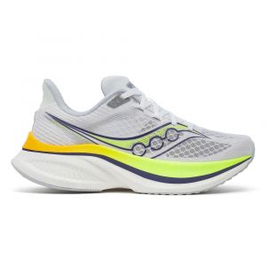 Saucony Endorphin Speed 5 Chaussure De Compétition Femmes - Blanc, Jaune Citron, Pointure 40