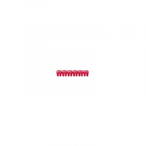 Legrand Repère CAB 3 pour filerie 4 à 6 mm² - chiffre 3 - orange (038233)