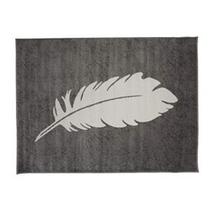 Tapis pl e gris par Aratextil 140x200