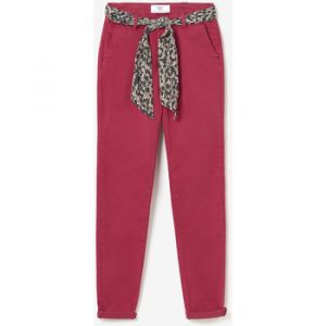 Le Temps des Cerises Pantalon Pantalon dyli2 rouge framboise - Couleur US 27,US 24,US 25,US 33,US 34,US 23 - Taille Rouge