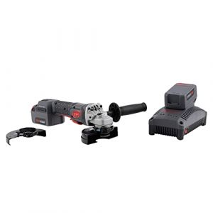 Ingersoll Rand Meuleuse d'Angle sans Fil G5351M-K22-EU, Meuleuse et Outil de Coupe à Batterie 20 V, Kit de 2 Batteries, 8000 tr/min, 1HP, Disque de 4,5"