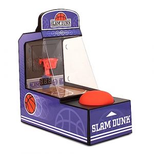 ThumbsUp! 1002728 Retro Basket Ball Arcade Machine Bleu Taille Unique