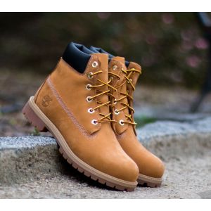 Timberland Unisex Bottes Classiques-Junior, Jaune (Wheat Nubuck), 39 EU (5.5 UK)