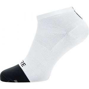 Image de Gore Wear M Light Chaussettes Basses Chaussettes Basses White/Black FR: L (Taille Fabricant: 38-40)