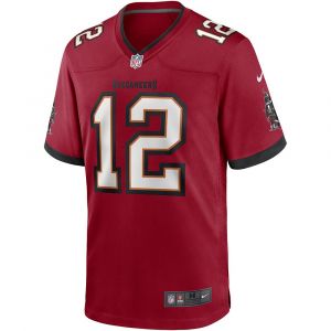 Nike T-shirt Joueur à Manches Courtes Et Col En V Nfl Tampa Bay Buccaneers Game Team S Gym Red