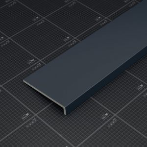 Appui de fen&ecirc;tre PVC l. 20 cm x &eacute;p. 9 mm - Anthracite - 100 cm