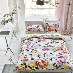 Designers Guild Housse de couette imprimée en percale de coton, TOURANGELLE
