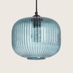 Suspension Verre Modra Bleu
