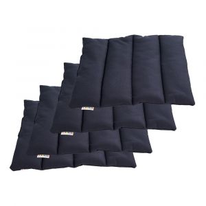 Horze Lot de 4 flanelles pour cheval