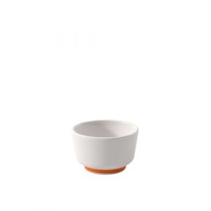 Villeroy & Boch Memphis Collection coupelle 8 cm multicolore, résistant au lave-vaisselle/au micro-ondes, petit bol pour sauces, dips et condiments, coupelle avec touches orange, porcelaine Premium