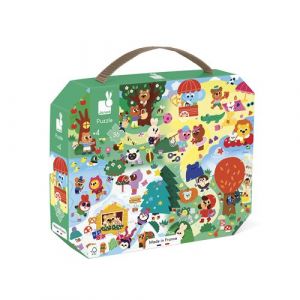 Janod Puzzle 36 pi&egrave;ces Les 4 saisons