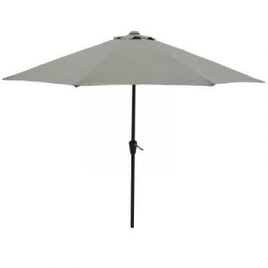 Wilsa Garden Parasol rond classic 270cm Taupe