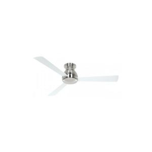 Casafan Ventilateur de Plafond Pallas 142cm Chrome Blanc -