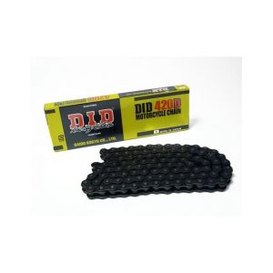 D.I.D Chaîne de transmission 420 D Couleur Acier 138 Maillons