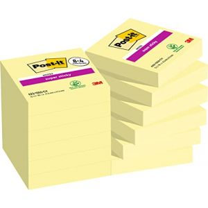 Post-It Bloc-note adh&eacute;sif Super Sticky Notes, 47,6 X 47,6 mm