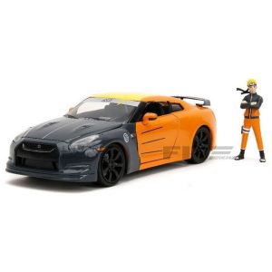 Jada Toys 1/24 - 33691or - Nissan Skyline Gt-R - With Naruto Figure - 2009 Toys