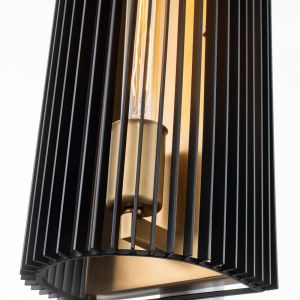 HINKLEY Lighting Elstead Kichler Linara Applique murale Noir & laiton naturel