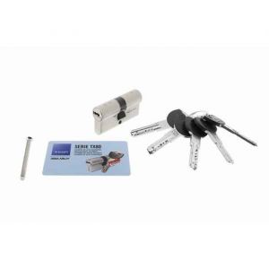 Tesa Assa Abloy, MX803030N Cylindre de s&eacute;curit&eacute; TX80 Levier courte 30 x 30 mm Nickel&eacute;