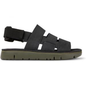 Camper Pour homme. Sandales en cuir Sandales Oruga noir