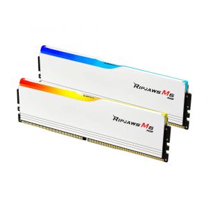G.Skill Ripjaws M5 RGB White - 2 x 16 Go (32 Go) - DDR5 6400 MHz - CL32 - Code PHOTON : -10%