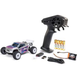 1/28 Micro-T 2S 2WD RTR Stadium Truck -Argent