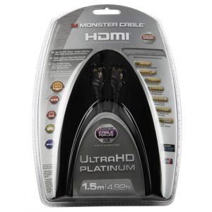 Monster Cable C&acirc;ble HDMI 2.0 4K platinium - 1,5 m