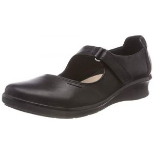 Clarks Hope Henley Cuir noir - Taille 38