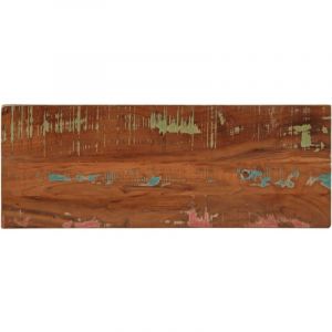 VidaXL Dessus De Table 70x20x3,8 Cm Rectangulaire Bois Massif R&eacute;cup&eacute;r&eacute;