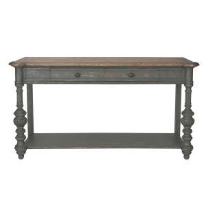 Signature Console en pin et chêne massif - pomponne