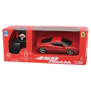 New Ray Voiture radiocommandée Ferrari 458 Italia - Echelle 1:28