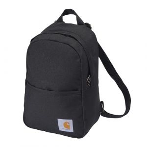 Carhartt Classic Mini, durable, bretelles réglables et imperméables, sac à dos quotidien (noir, taille unique)