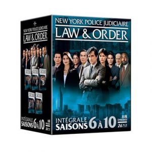 New York, Police judiciaire (Law & Order) -Intégrale Saisons 6 à 10 [Blu-Ray]