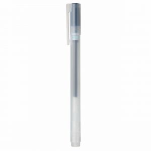 Stylo &agrave; bille &agrave; encre gel bleu marine - 0,38 mm - Lot de 10