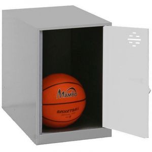 Mini casier 40 cm gris et blanc Simonlocker Simonrack