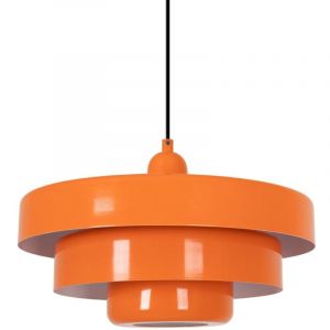 Barcelona led Lampe suspendue design "MACARRON" - E27 - Orange