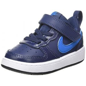Nike Des Chaussures Court Borough Low 2 Tdv EU 17 Midnight Navy / Imperial Blue / Black