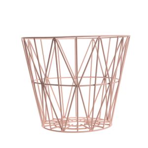 Image de Ferm Living Corbeille à papier Wire Basket medium (40 x 50 cm)