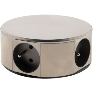 Otio Bloc multiprise &agrave; poser 4x16A - inox