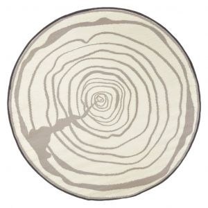 Esschert design Tapis d'extérieur Diamètre 170 cm Anneaux ascendants
