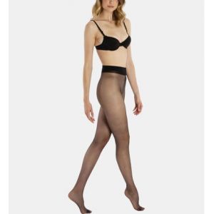 Le Bourget Collants transparent microfibre 15D Noir - Couleur Noir - Taille M