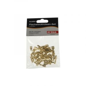 Assortiment De 40 Cosses A Sertir Femelle Plate Pour Accessoires - G934732
