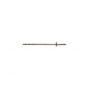 Rênes pour cheval en cuir/caoutchouc avec bouchons HorseGuard Classic