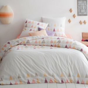 Promo : Parure de lit coton TIPIAK - multicolore