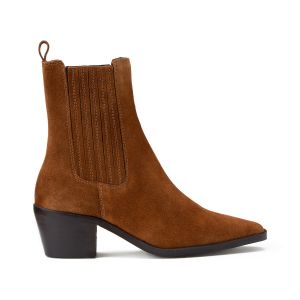 Jonak Bottines cuir suède Birman Marron - Taille 40