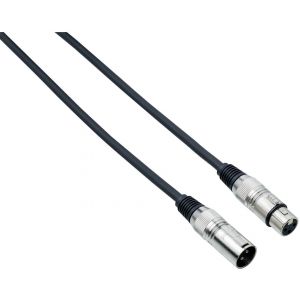 Bespeco IROMB200 Câble pour microphone Xlr M/Xlr F, 2 m