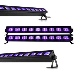 Image de Ibiza Light Led-UVBar PACK DE 2 A PRIX FOU !!! JEU DE LUMIERE FLUO PA DJ LED SOUND