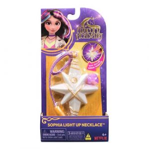 Unicorn Academy - L'Ecole des Licornes - Collier À Fonctions Et Bague Pailletée Sophia - Accessoires De Déguisement - Jouets Inspirés De La Série L'Ecole des Licornes - Jouet Enfant 4 Ans Et +
