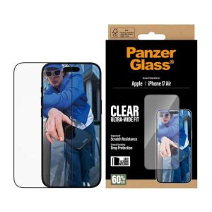 PanzerGlass Prot&egrave;ge &eacute;cran iPhone Air verre tremp&eacute; UWF