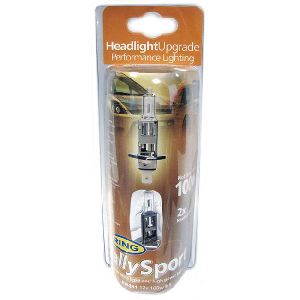 Image de Ring 2 ampoules -RallySport- H1 12V 100W - P14.5s